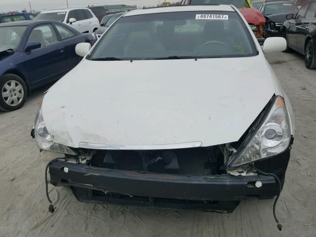 4T1CE38P46U653784 - 2006 TOYOTA CAMRY SOLA SILVER photo 7