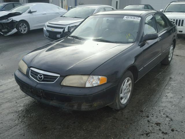 1YVGF22D0Y5178752 - 2000 MAZDA 626 ES BLACK photo 2