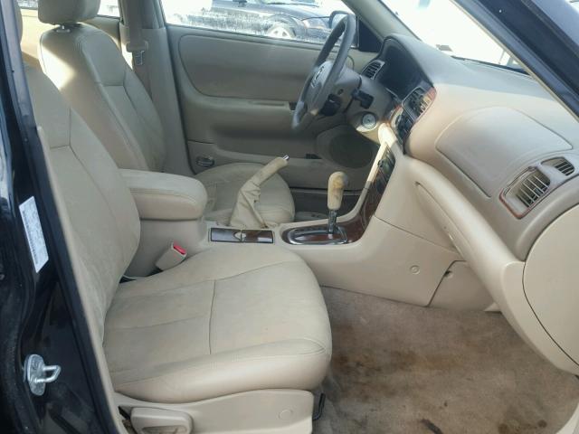 1YVGF22D0Y5178752 - 2000 MAZDA 626 ES BLACK photo 5