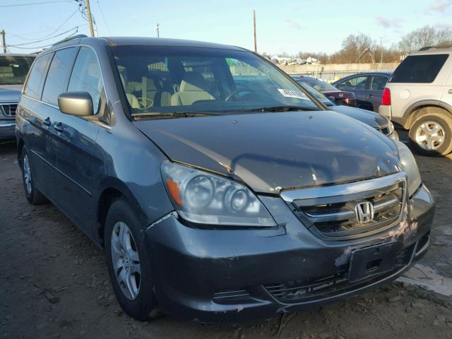 5FNRL38427B003811 - 2007 HONDA ODYSSEY EX GRAY photo 1