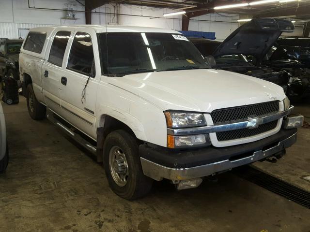 1GCGK13U33F248354 - 2003 CHEVROLET SILVERADO WHITE photo 1