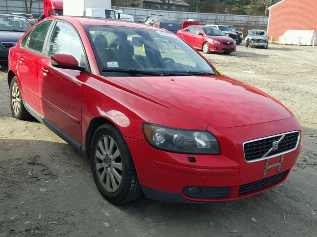 YV1MS382X42007254 - 2004 VOLVO S40 2.4I RED photo 1