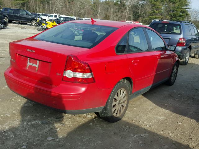 YV1MS382X42007254 - 2004 VOLVO S40 2.4I RED photo 4