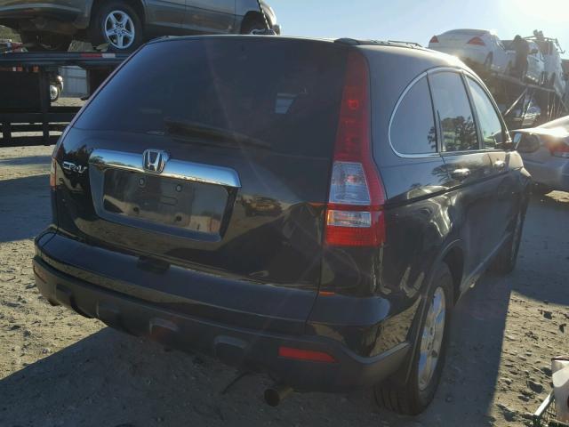 5J6RE48749L062184 - 2009 HONDA CR-V EXL BLACK photo 4