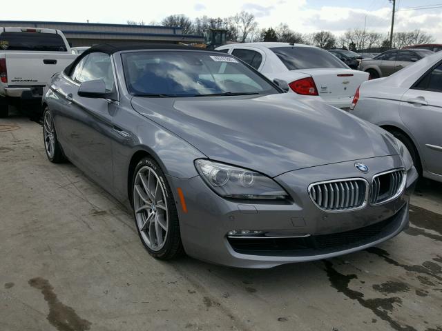 WBALZ3C59CDL73317 - 2012 BMW 650 I GRAY photo 1