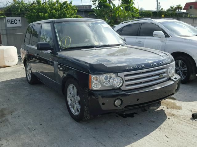 SALME15488A295934 - 2008 LAND ROVER RANGE ROVE BLACK photo 1