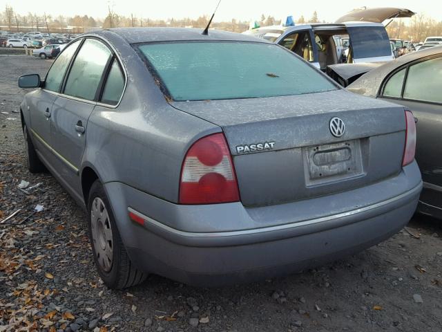 WVWMD63B33P254108 - 2003 VOLKSWAGEN PASSAT GL GREEN photo 3