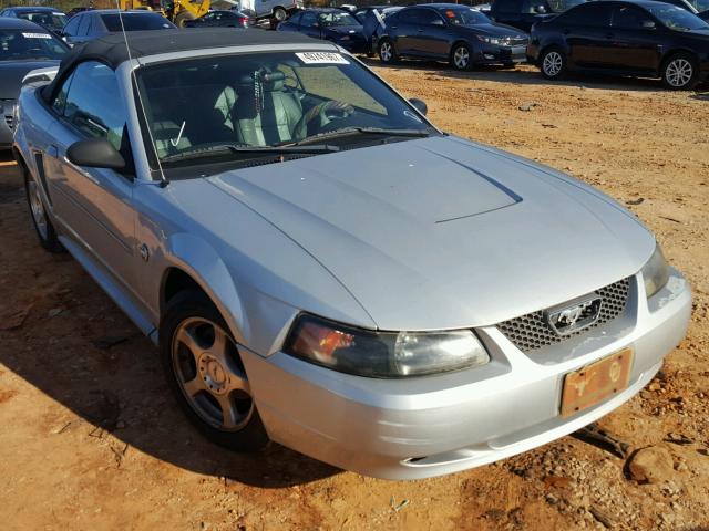 1FAFP44684F230079 - 2004 FORD MUSTANG SILVER photo 1