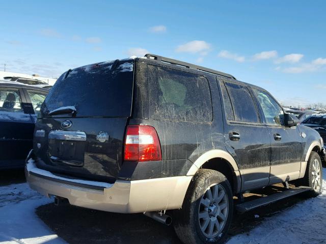 1FMJU1J55CEF35692 - 2012 FORD EXPEDITION BLACK photo 4