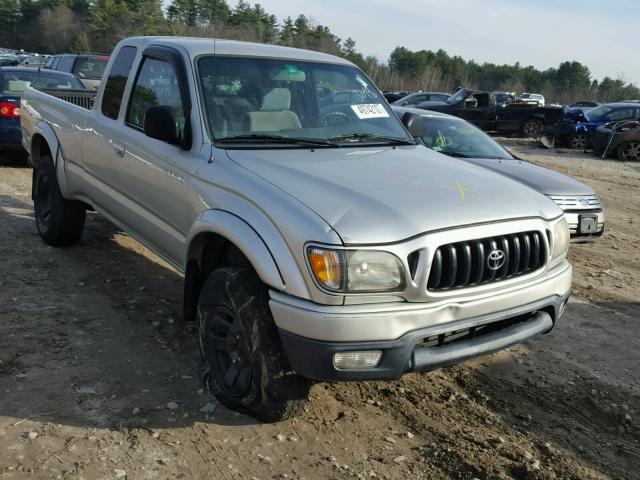 5TEWN72N21Z804329 - 2001 TOYOTA TACOMA XTR SILVER photo 1