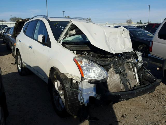 JN8AS5MT5CW287339 - 2012 NISSAN ROGUE S WHITE photo 1