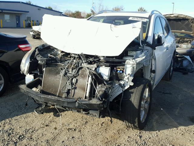 JN8AS5MT5CW287339 - 2012 NISSAN ROGUE S WHITE photo 2