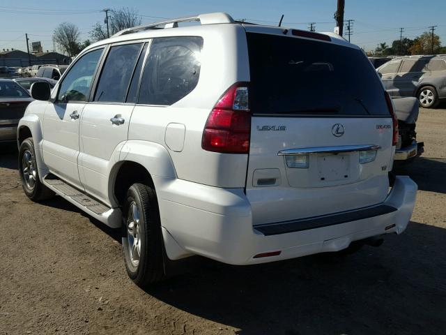 JTJBT20XX80169637 - 2008 LEXUS GX 470 WHITE photo 3