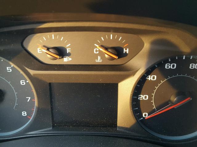 1G1ZB5ST1HF124625 - 2017 CHEVROLET MALIBU LS BLACK photo 8