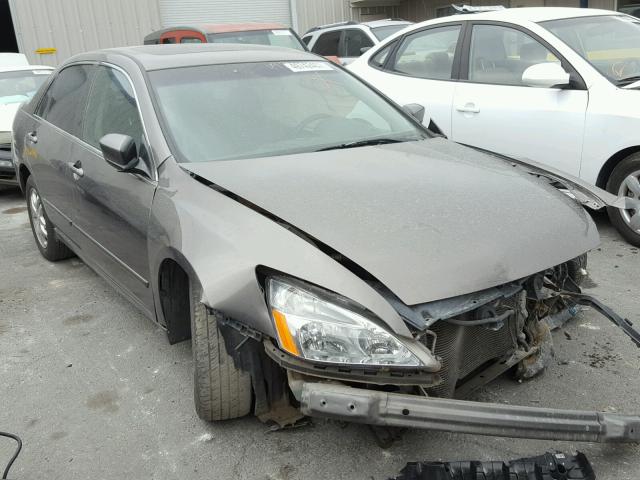 1HGCM668X6A017118 - 2006 HONDA ACCORD EX GRAY photo 1