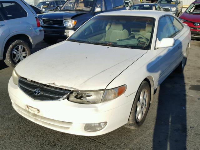 2T1CF22P1YC359098 - 2000 TOYOTA CAMRY SOLA WHITE photo 2