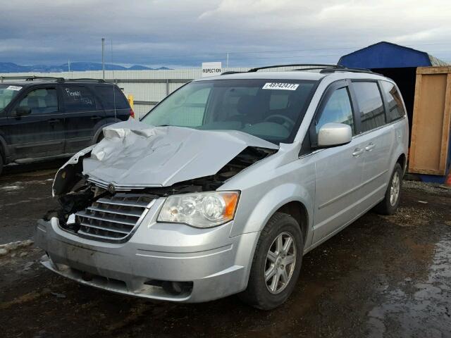 2A4RR5D15AR369855 - 2010 CHRYSLER TOWN & COU GRAY photo 2