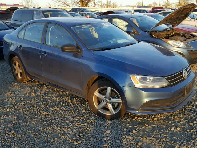 3VW267AJ9GM363523 - 2016 VOLKSWAGEN JETTA S BLUE photo 1