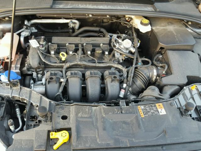 1FADP3F20HL304405 - 2017 FORD FOCUS SE GRAY photo 7