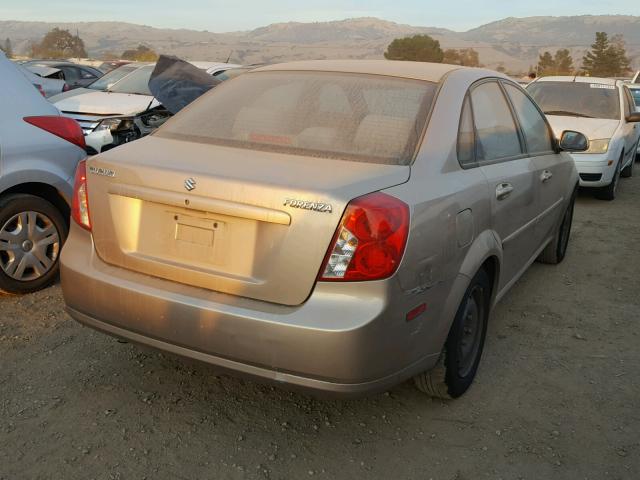 KL5JD56Z98K831451 - 2008 SUZUKI FORENZA BA BROWN photo 4