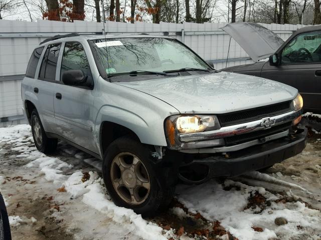 1GNDT13S472282676 - 2007 CHEVROLET TRAILBLAZE SILVER photo 1