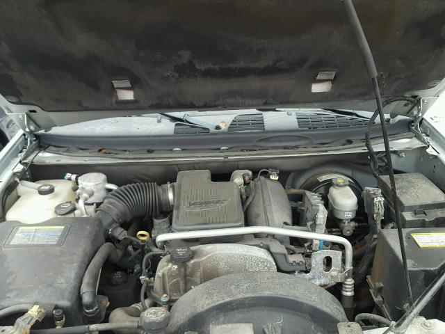 1GNDT13S472282676 - 2007 CHEVROLET TRAILBLAZE SILVER photo 7