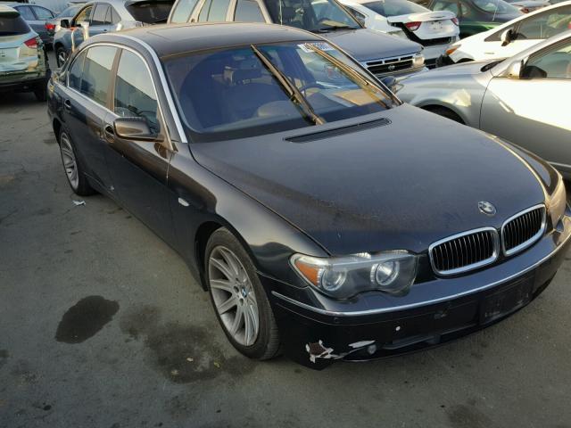 WBAGN63493DR16333 - 2003 BMW 745 LI BLACK photo 1