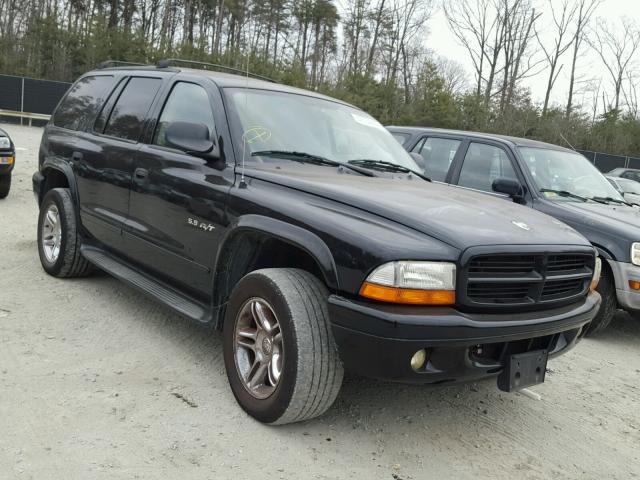 1B8HS78Z02F207816 - 2002 DODGE DURANGO R/ BLACK photo 1