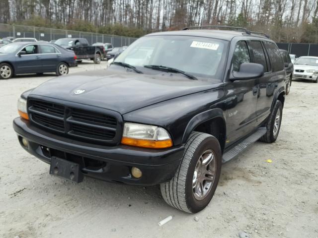 1B8HS78Z02F207816 - 2002 DODGE DURANGO R/ BLACK photo 2