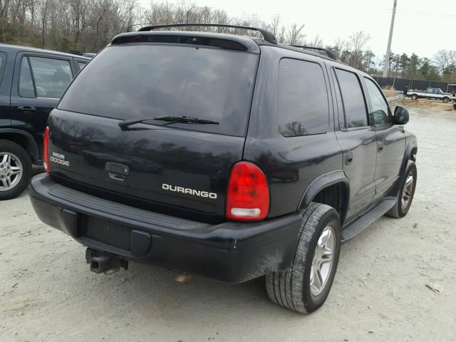 1B8HS78Z02F207816 - 2002 DODGE DURANGO R/ BLACK photo 4