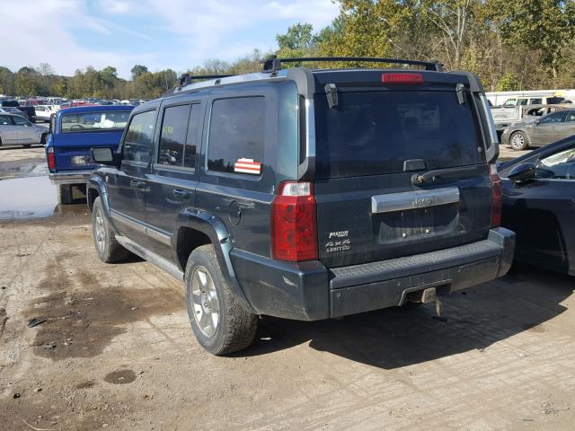 1J8HG58N26C192548 - 2006 JEEP COMMANDER GREEN photo 3