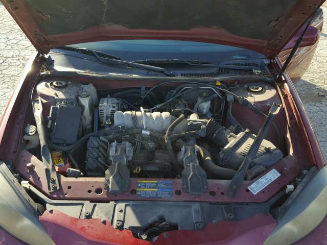 2G2WP522451151439 - 2005 PONTIAC GRAND PRIX MAROON photo 7