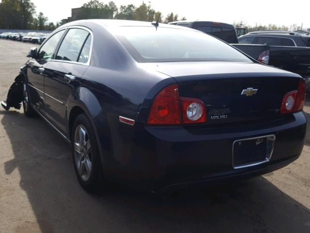 1G1ZH57B194193455 - 2009 CHEVROLET MALIBU 1LT BLUE photo 3