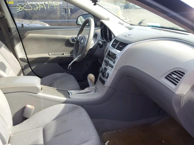 1G1ZH57B194193455 - 2009 CHEVROLET MALIBU 1LT BLUE photo 5