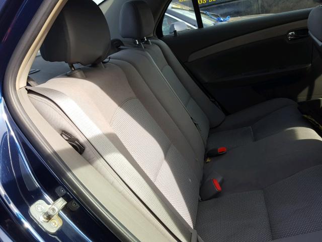 1G1ZH57B194193455 - 2009 CHEVROLET MALIBU 1LT BLUE photo 6