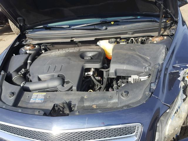 1G1ZH57B194193455 - 2009 CHEVROLET MALIBU 1LT BLUE photo 7