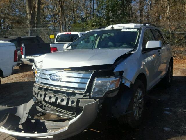 2FMDK3JC4ABA65192 - 2010 FORD EDGE SEL SILVER photo 2