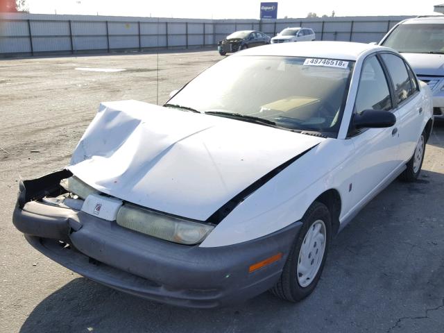 1G8ZF5286VZ406576 - 1997 SATURN SL WHITE photo 2