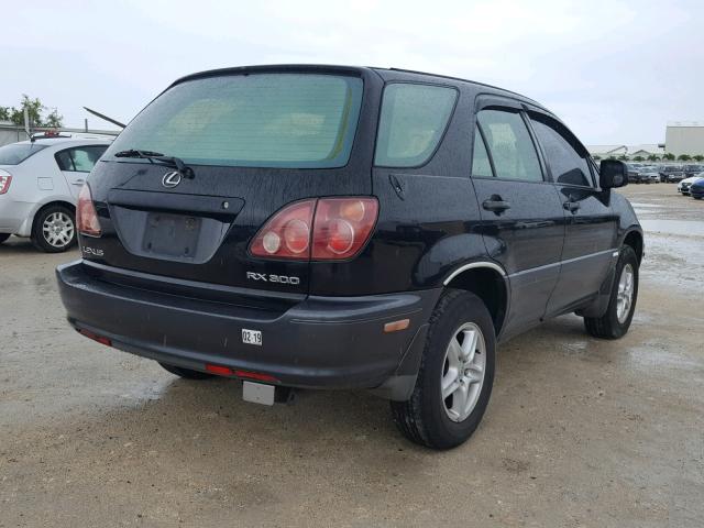 JT6GF10U0Y0049384 - 2000 LEXUS RX 300 BLACK photo 4