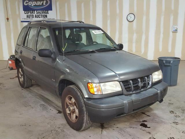 KNDJA723715095324 - 2001 KIA SPORTAGE GRAY photo 1