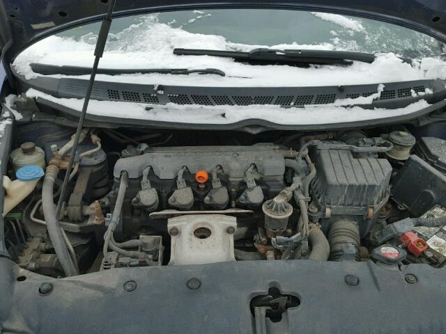 2HGFA16856H023550 - 2006 HONDA CIVIC EX BLUE photo 7