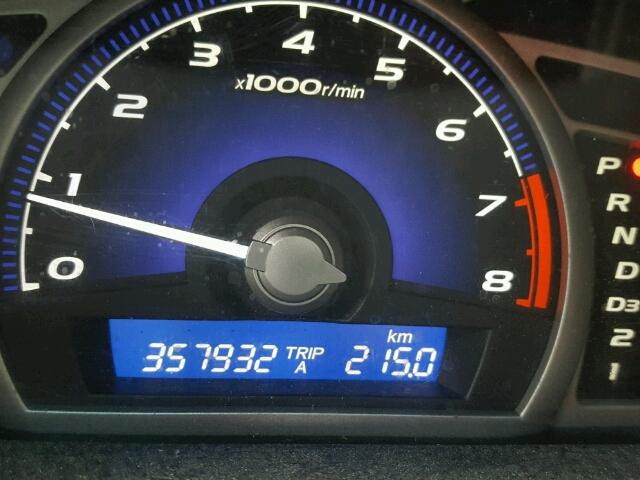 2HGFA16856H023550 - 2006 HONDA CIVIC EX BLUE photo 8