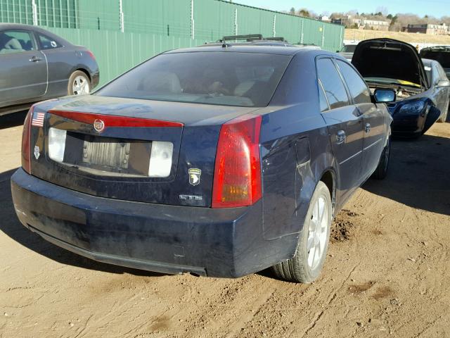 1G6DP567X50104908 - 2005 CADILLAC CTS HI FEA BLUE photo 4