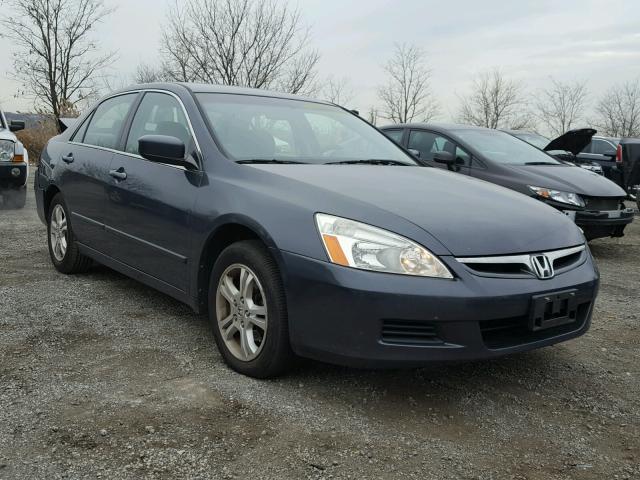 1HGCM56396A122487 - 2006 HONDA ACCORD SE GRAY photo 1