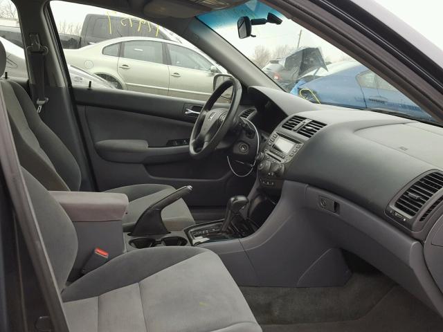 1HGCM56396A122487 - 2006 HONDA ACCORD SE GRAY photo 5