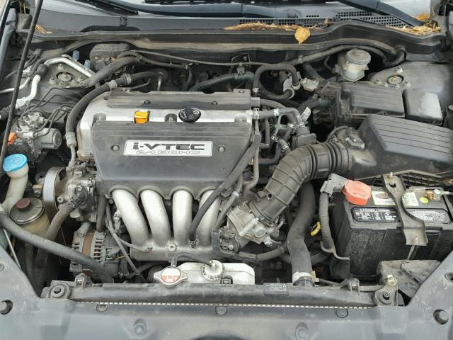 1HGCM56396A122487 - 2006 HONDA ACCORD SE GRAY photo 7