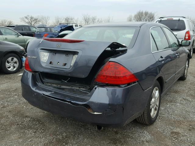 1HGCM56396A122487 - 2006 HONDA ACCORD SE GRAY photo 9