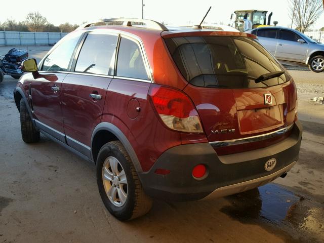 3GSCL33P38S687675 - 2008 SATURN VUE XE BURGUNDY photo 3