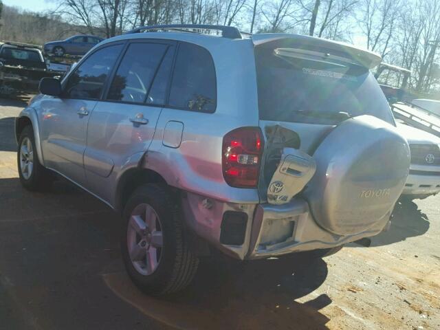 JTEHD20VX50047523 - 2005 TOYOTA RAV4 SILVER photo 3