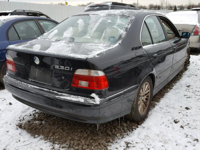 WBADT63402CH96339 - 2002 BMW 530 I AUTO BLACK photo 4